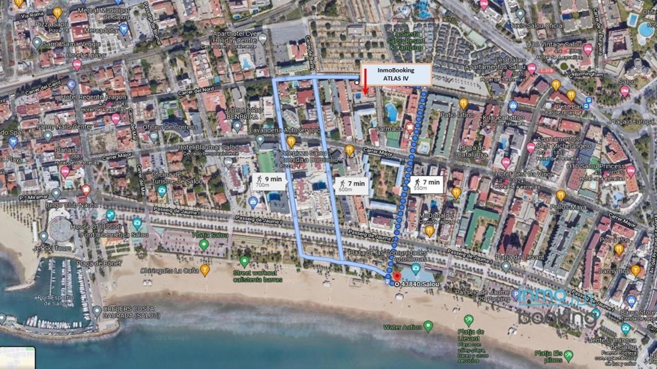 Atlas, Climatizado, Piscina, Pk Y Cerca De La Playa Salou Exterior foto